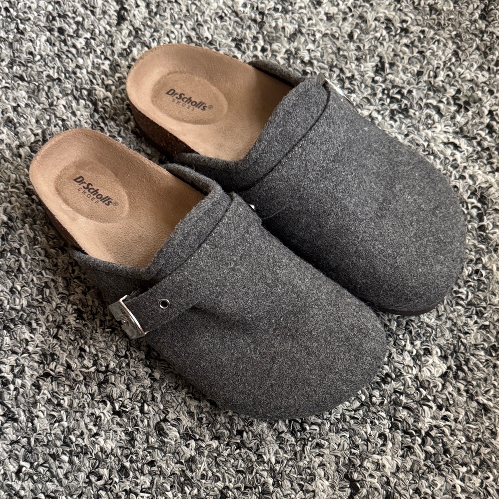 Dr. Scholl's Charcoal Slip-On Mules